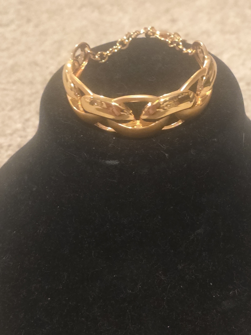 22K Gold Plated Dubai Jewelry Gold Tone Chain Link Bracelet - Women Jewelry